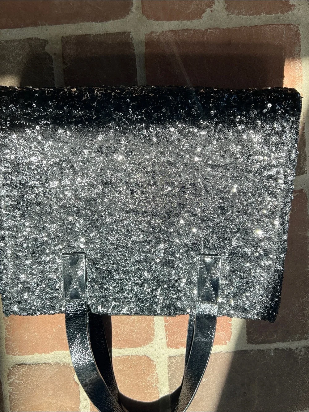 kate spade Black Glitter Tote Bag - Picture 4 of 5
